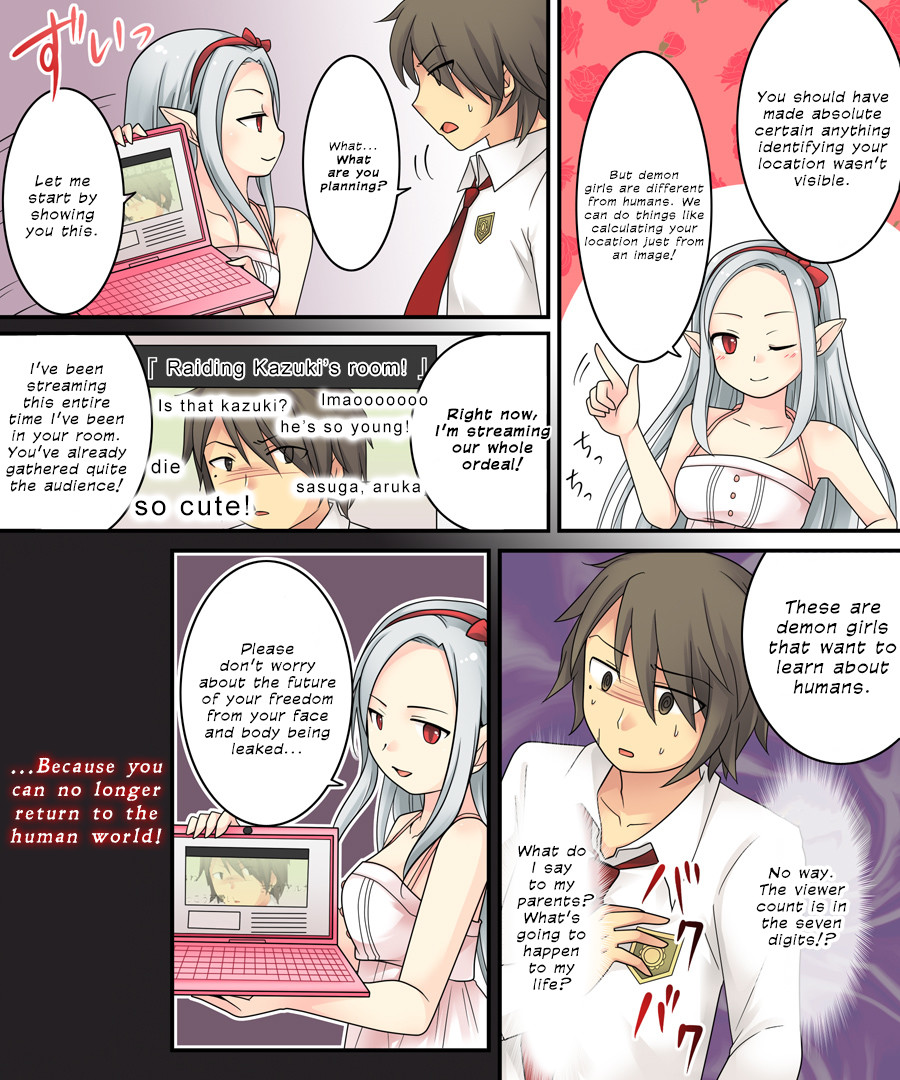 Hentai Manga Comic-The Story of Becoming The Vampire Princess' Little Sister Underling Because You Spammed The Imageboards-Read-8